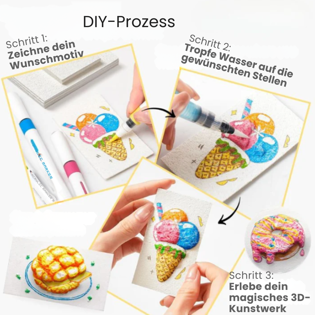 Zauber Pinsel-Set